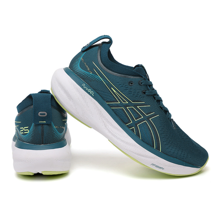 Asics Gel-Nimbus 25 — Verde agua