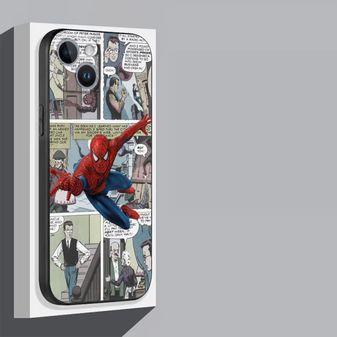 Case with Los Vengadores de Marvel design for iPhone 14