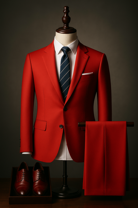 Completo Uomo 2 Pezzi Tinta Unita