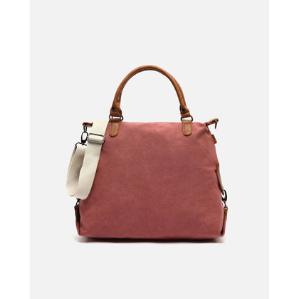 Bolso de Hombro Misako Aramesa con Correa Desmontable — Burdeos