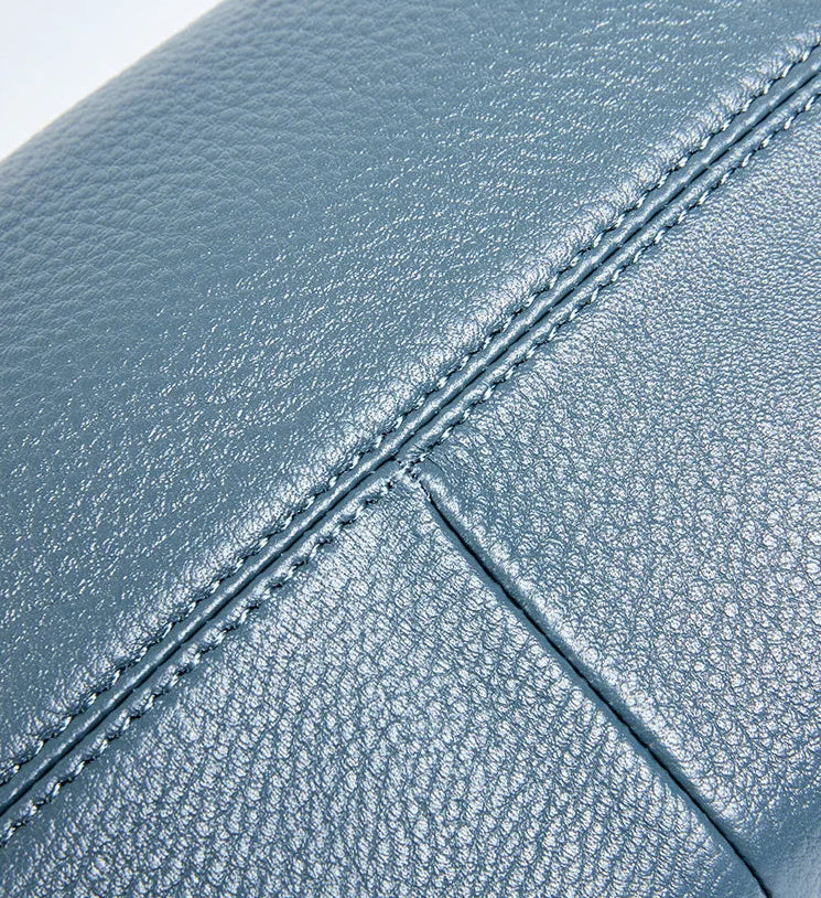 Borsa Boston in Vera Pelle