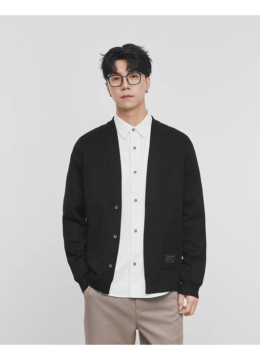 Cardigan Uomo Oversize in Maglia