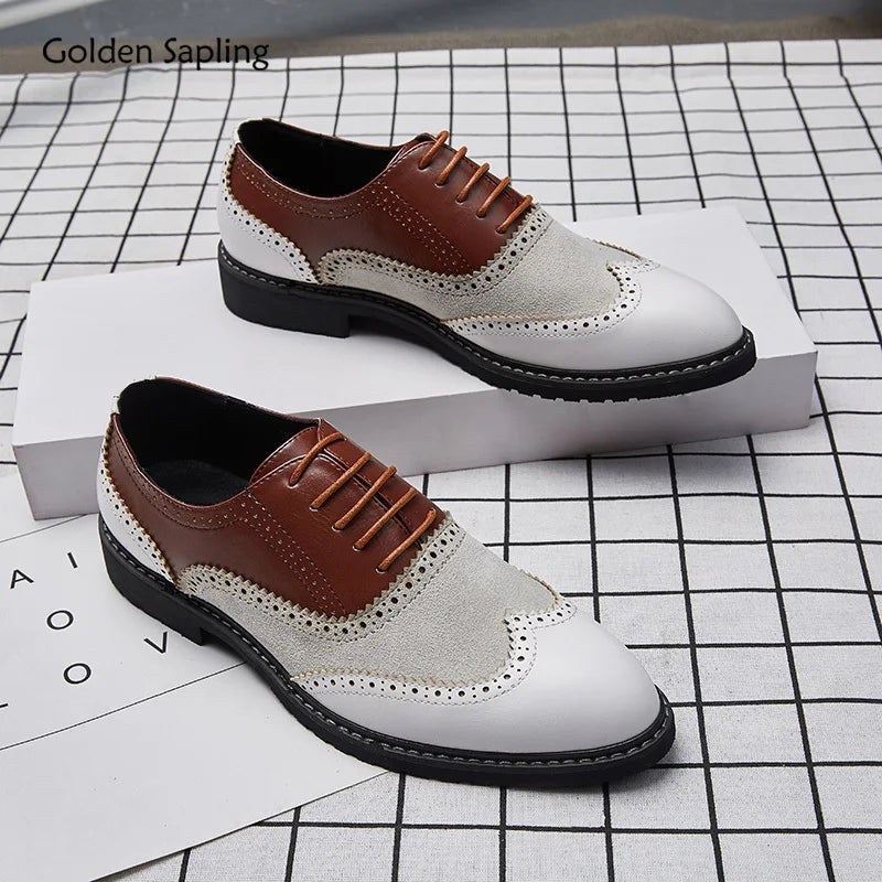 Scarpe Brogue da Uomo Eleganti