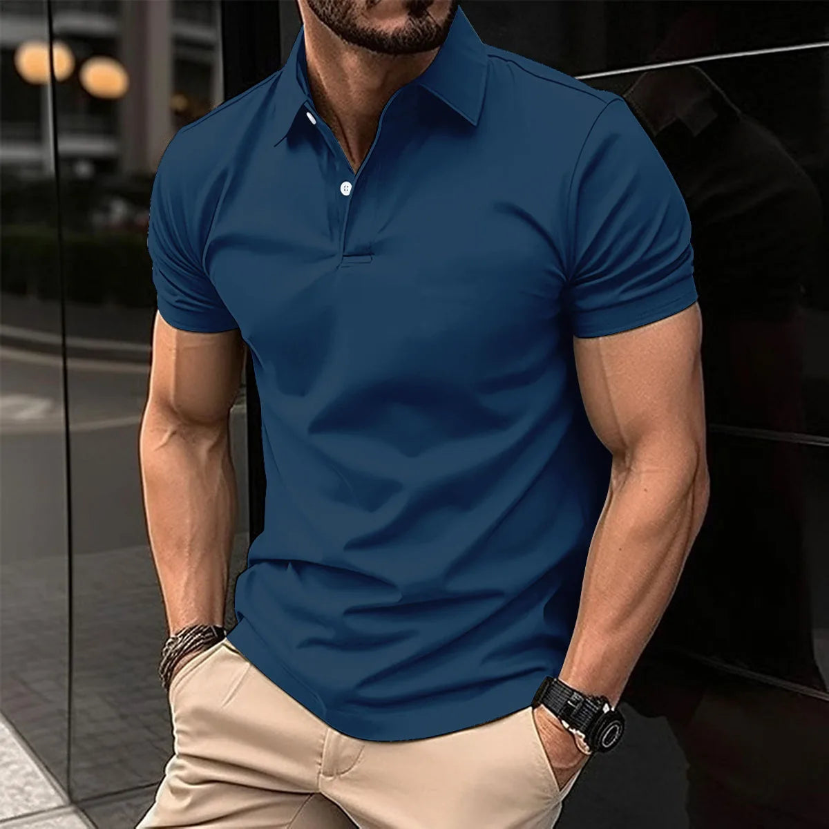 Polo Uomo Estiva Traspirante