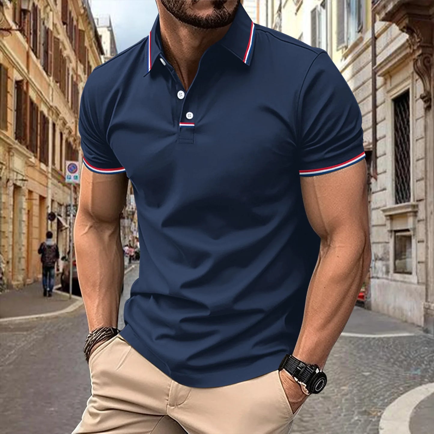 Polo Uomo Estiva Traspirante
