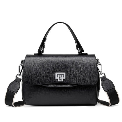 Bolso de cuero — Negro