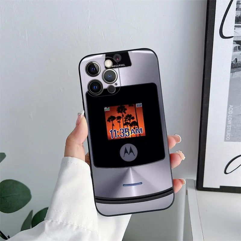 Custodia con Diseño Retro per iPhone 11