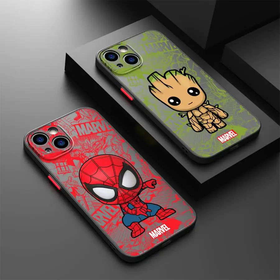 Case with Marvel design for iPhone 15