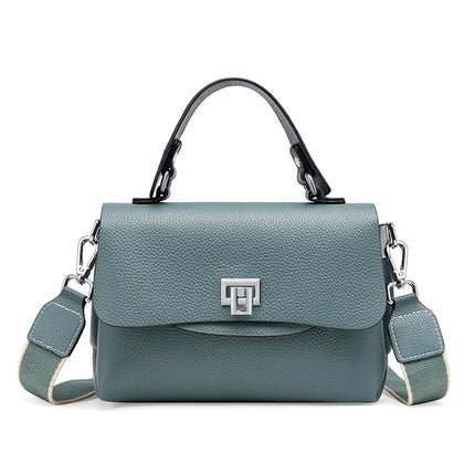 Bolso de cuero — Azul