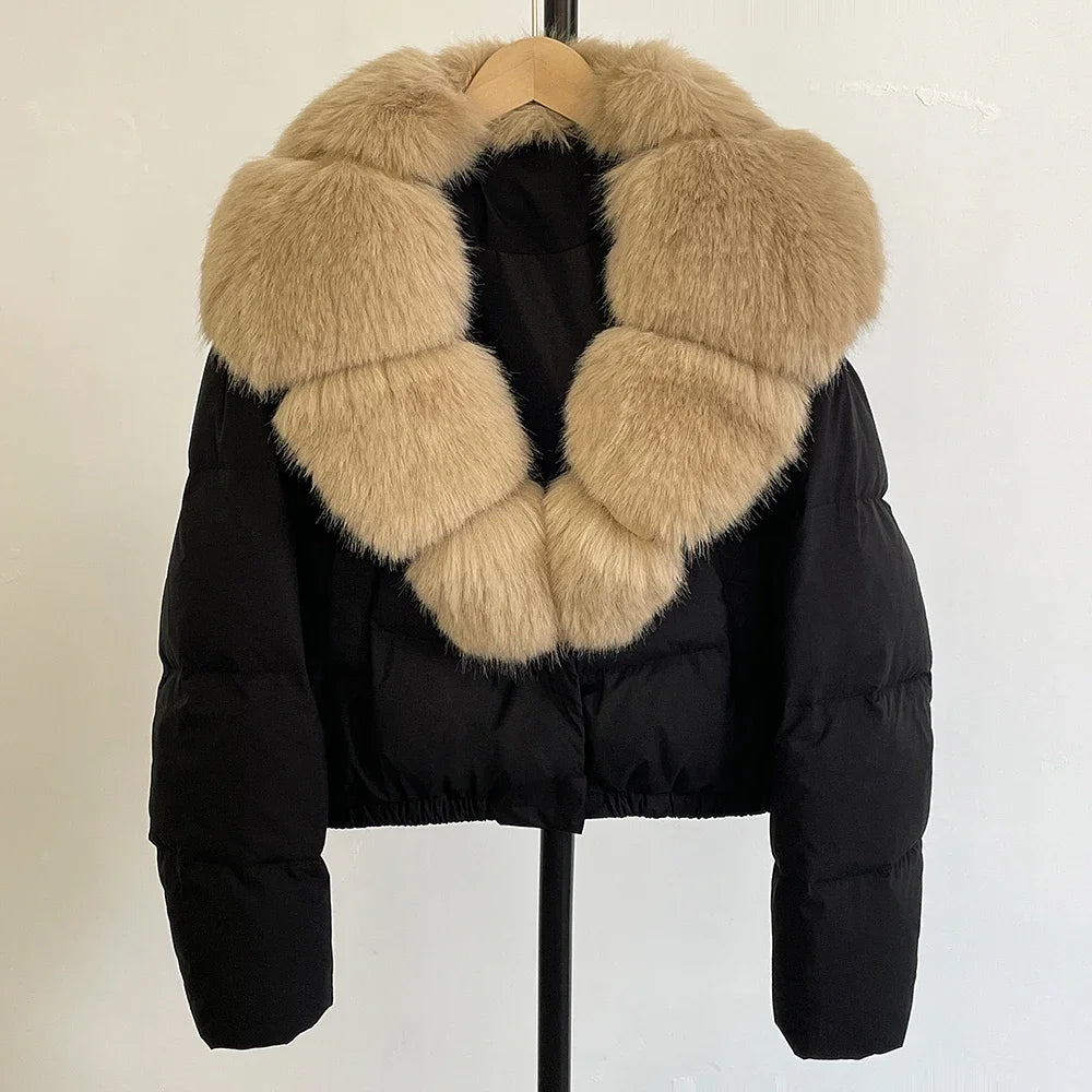 Parka Donna Pelliccia Finta