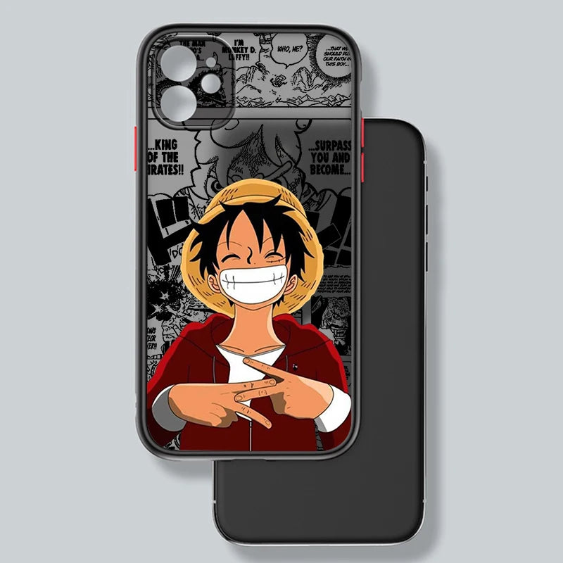 Cover Opaca Luffy per iPhone