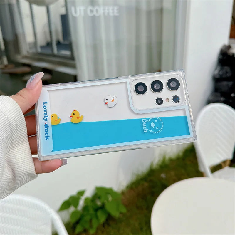 Floating Duck Case for Samsung S23