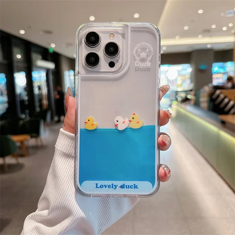 Custodia galleggiante a di anatra per iPhone