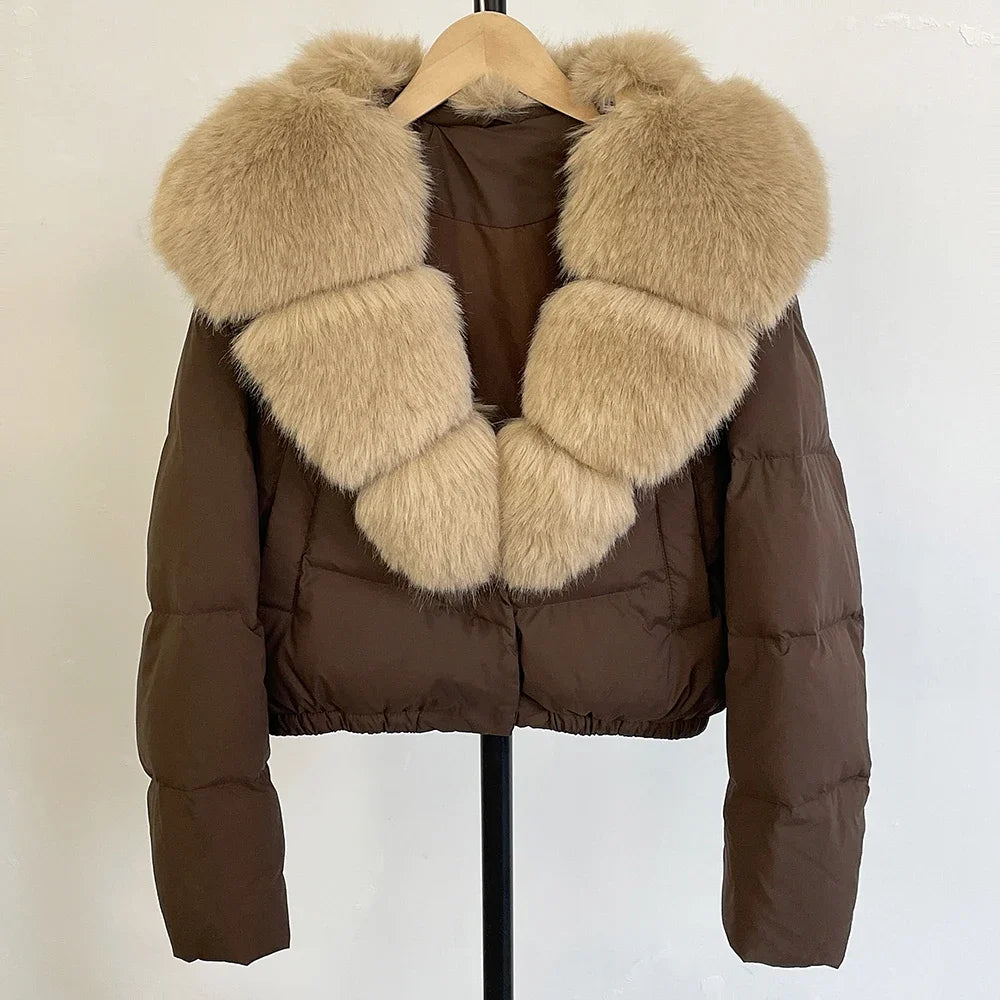 Parka Donna Pelliccia Finta