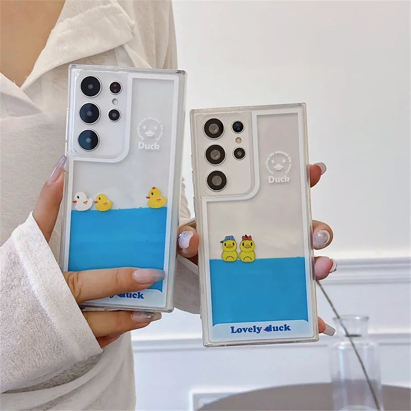 Floating Duck Case for Samsung S23