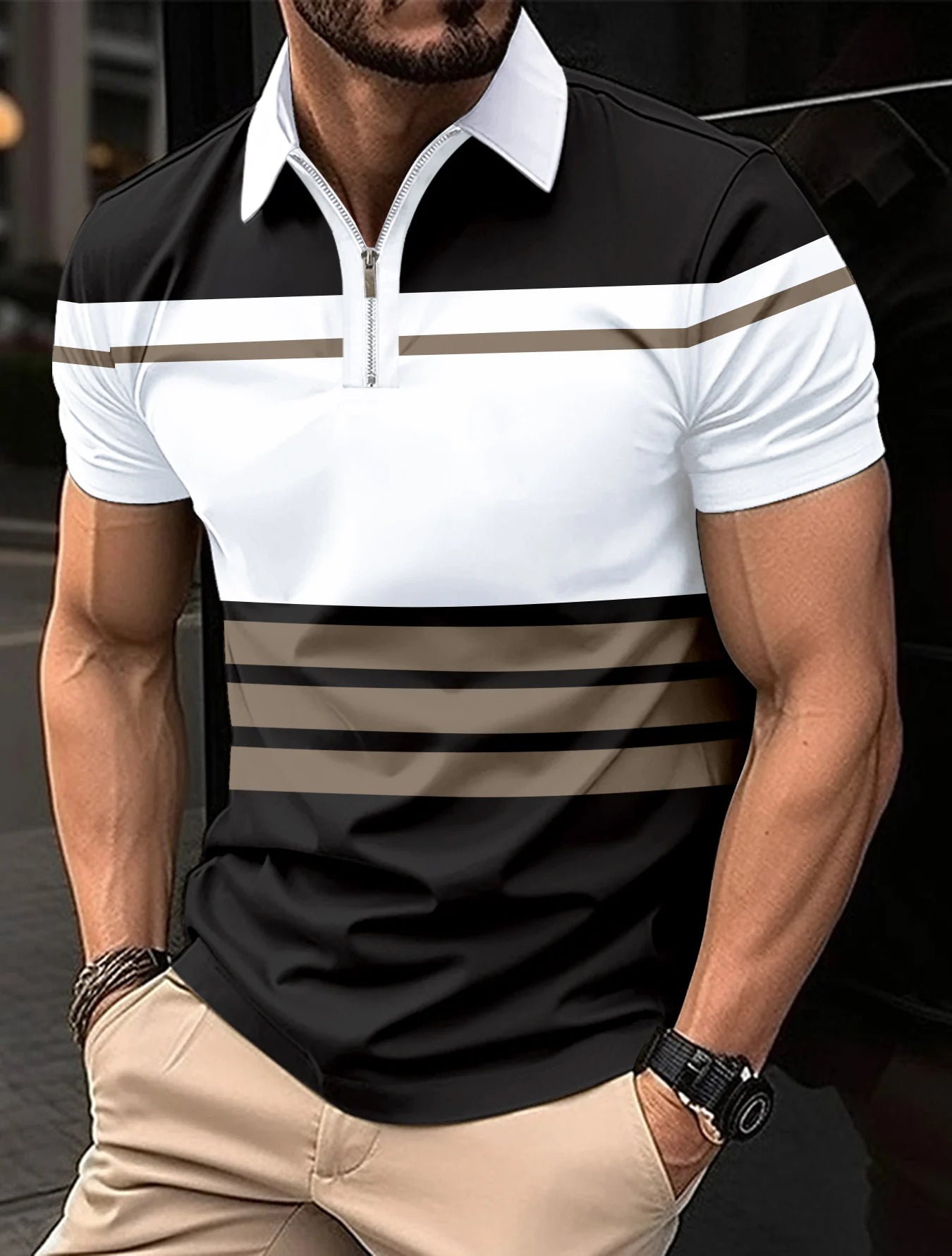 Polo Uomo a Righe