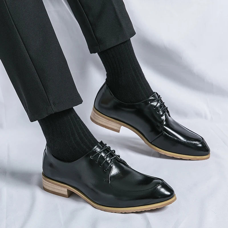 Scarpe Eleganti da Uomo in Pelle