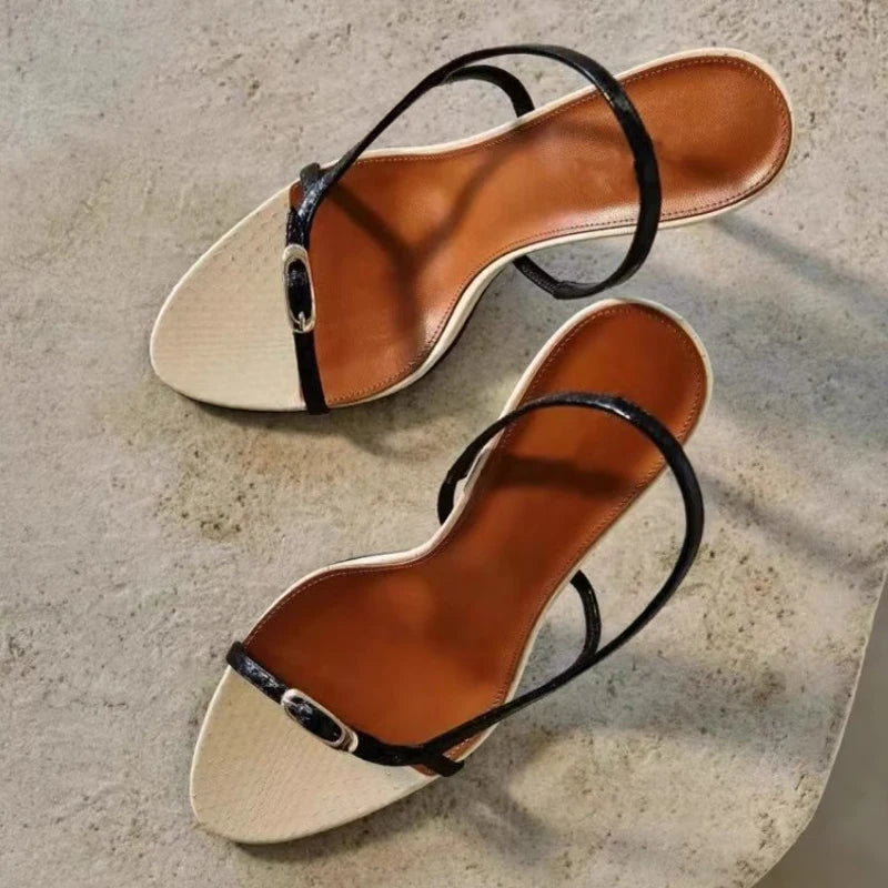 Sandalo Tacco 8 cm con Cinturino