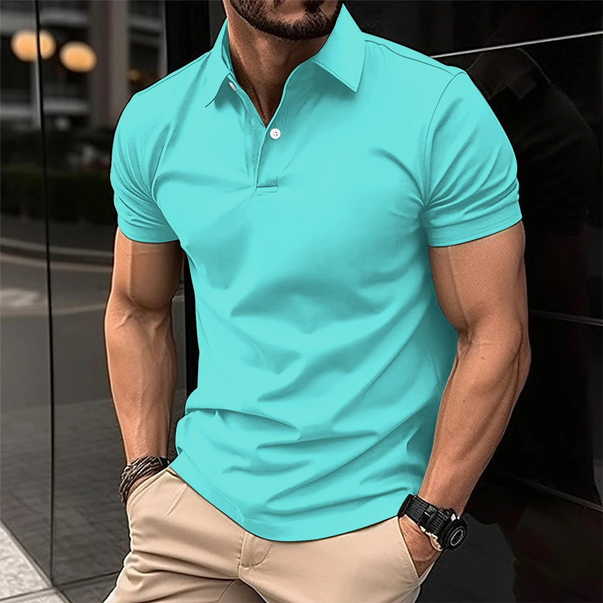 Polo Uomo Estiva Traspirante
