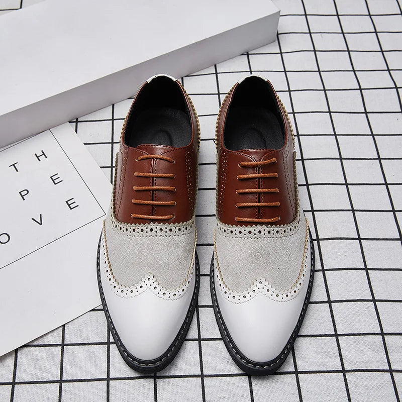 Scarpe Brogue da Uomo Eleganti