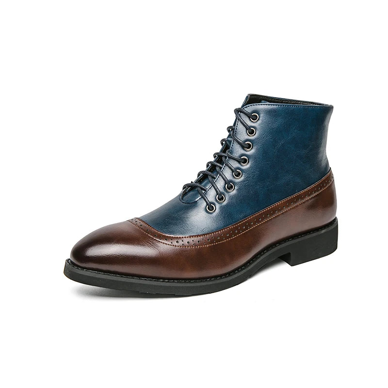 Chelsea Boots Brogue da Uomo