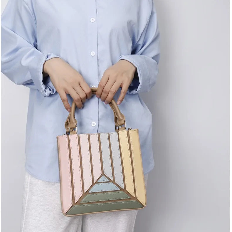 Borsa Geometrica Donna