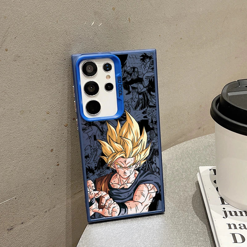 Cover Opaca Traslucida Dragon Ball Z per Samsung Galaxy