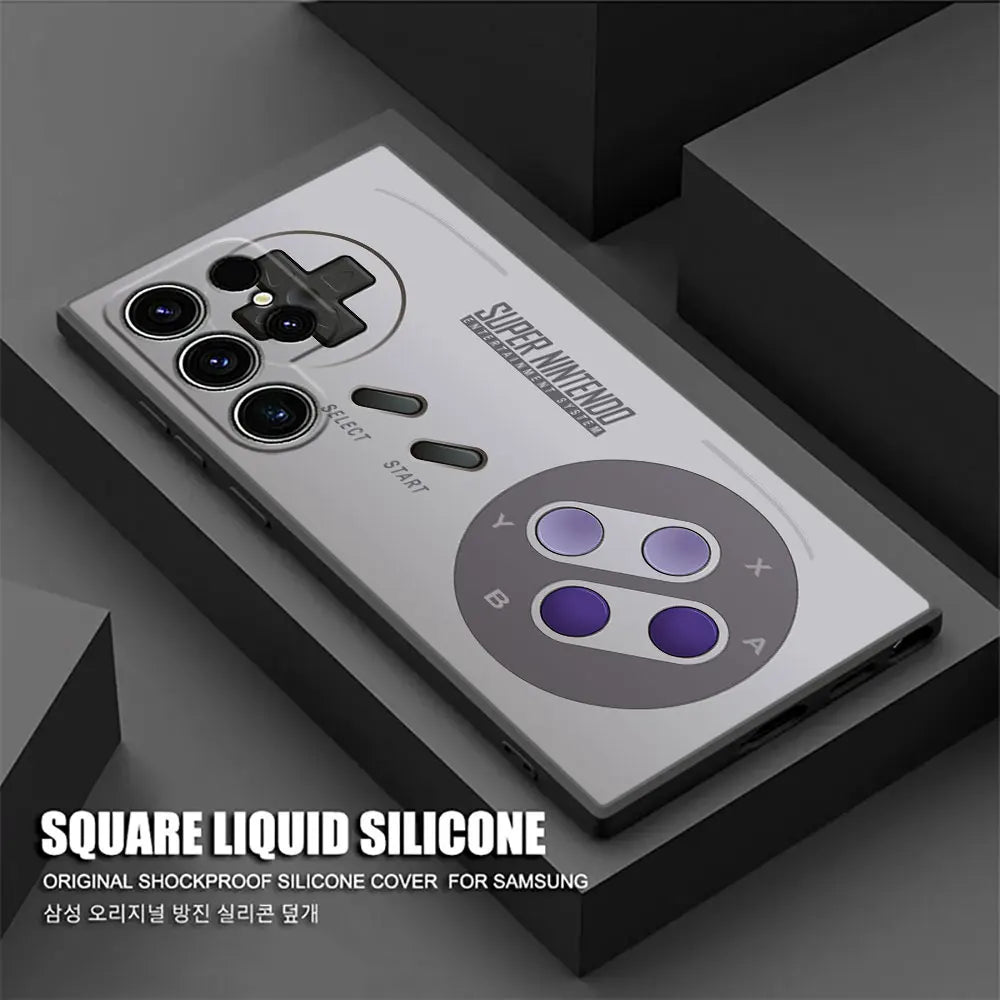 Case with Retro Design for Samsung Galaxy Series A