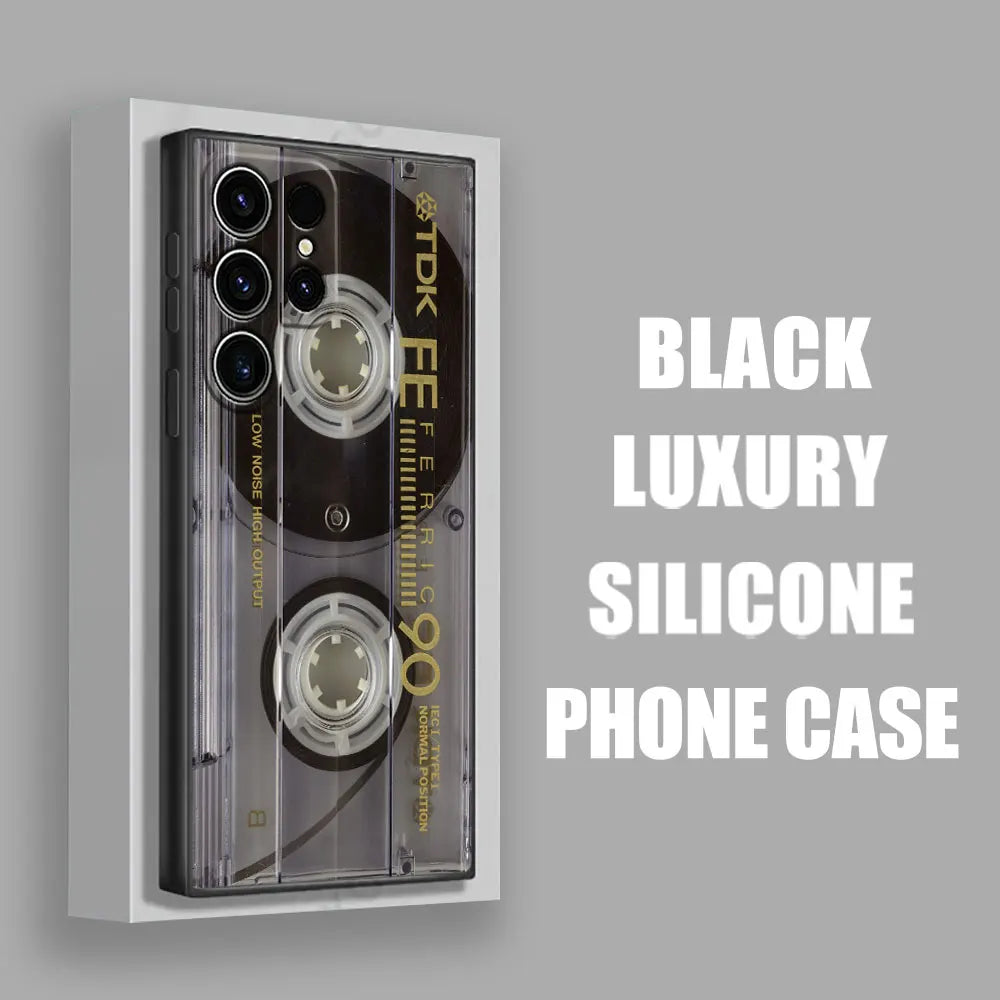 Case with Retro Design for Samsung Galaxy Series A