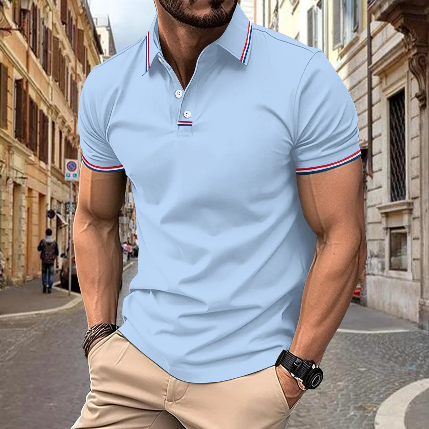 Polo Uomo Estiva Traspirante