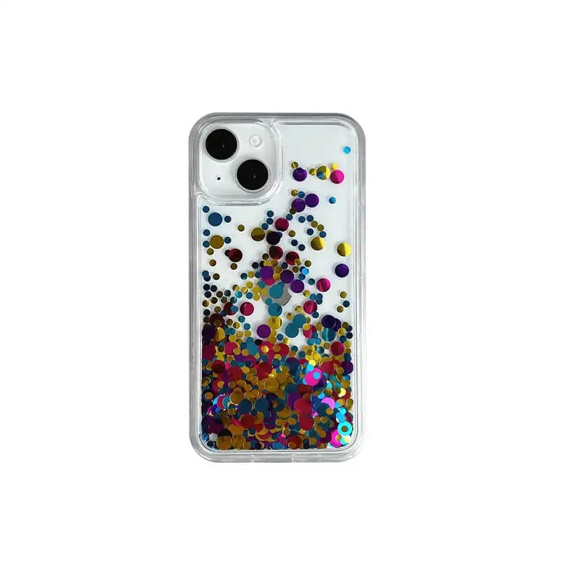 Quicksand and Sequins iPhone Case