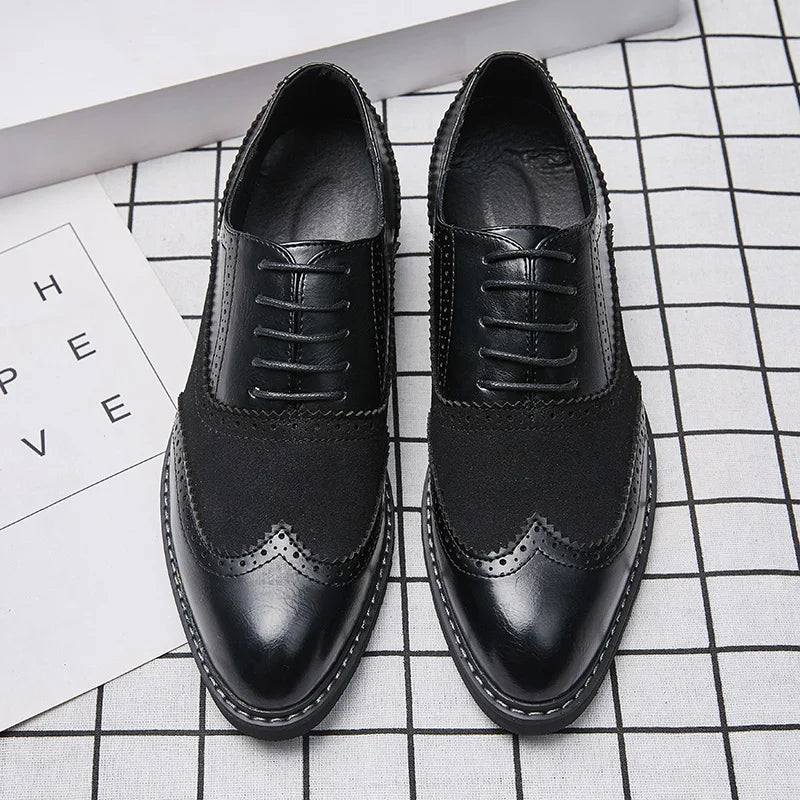 Scarpe Brogue da Uomo Eleganti