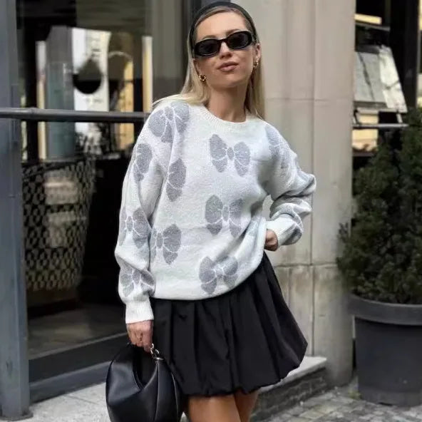 Maglione Stampa Farfalle