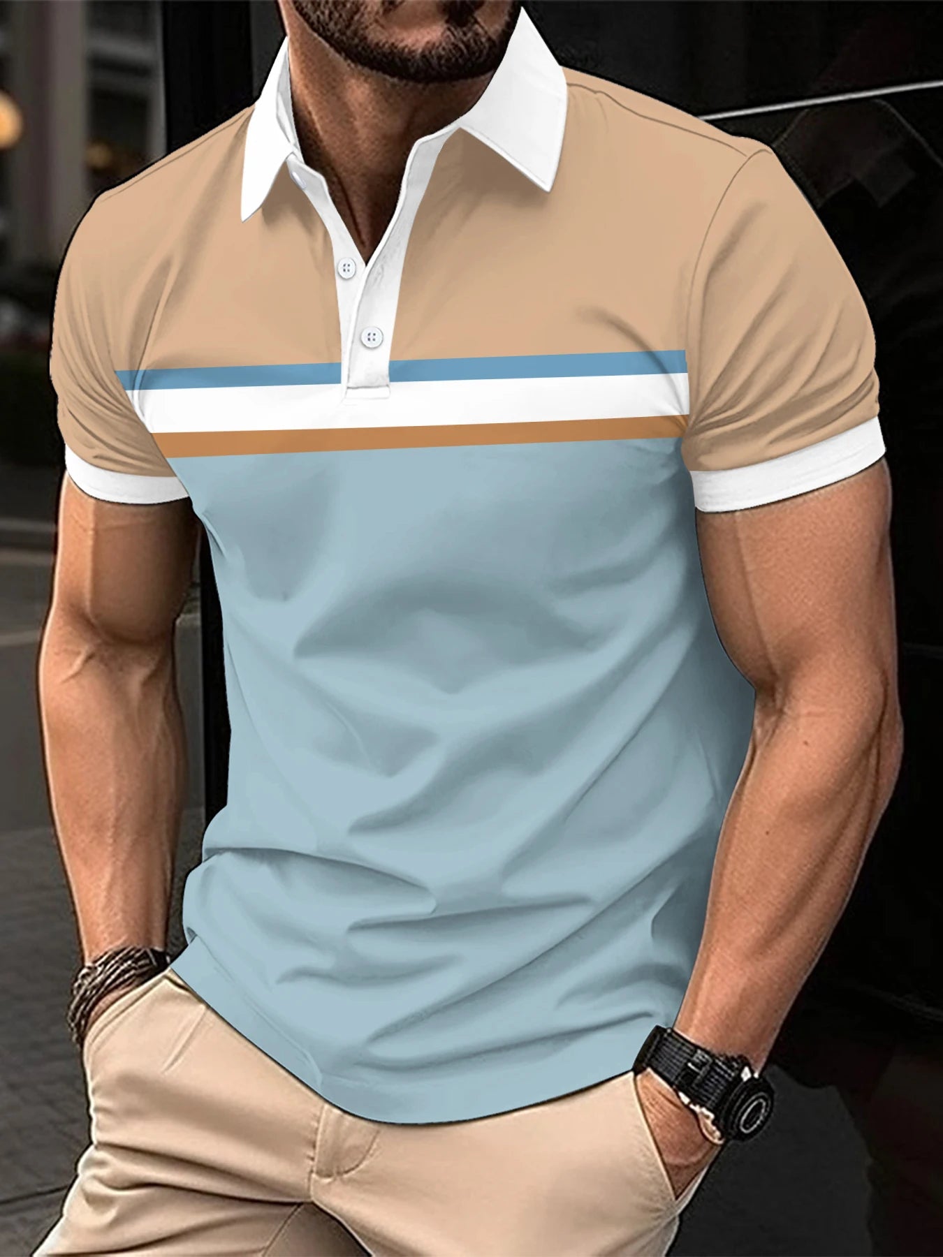 Polo Uomo a Righe
