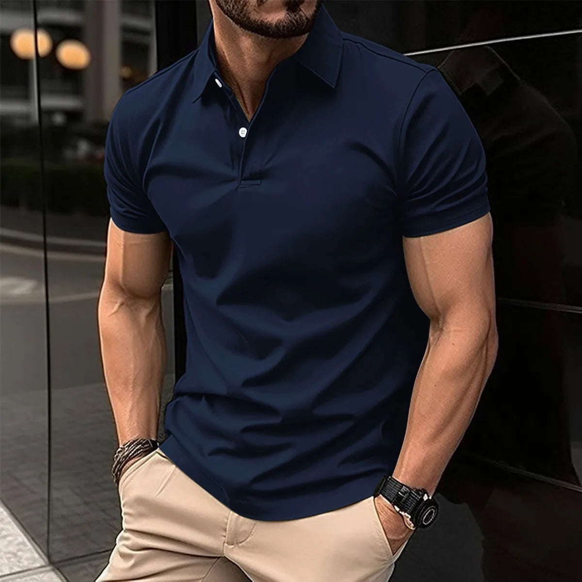 Polo Uomo Estiva Traspirante