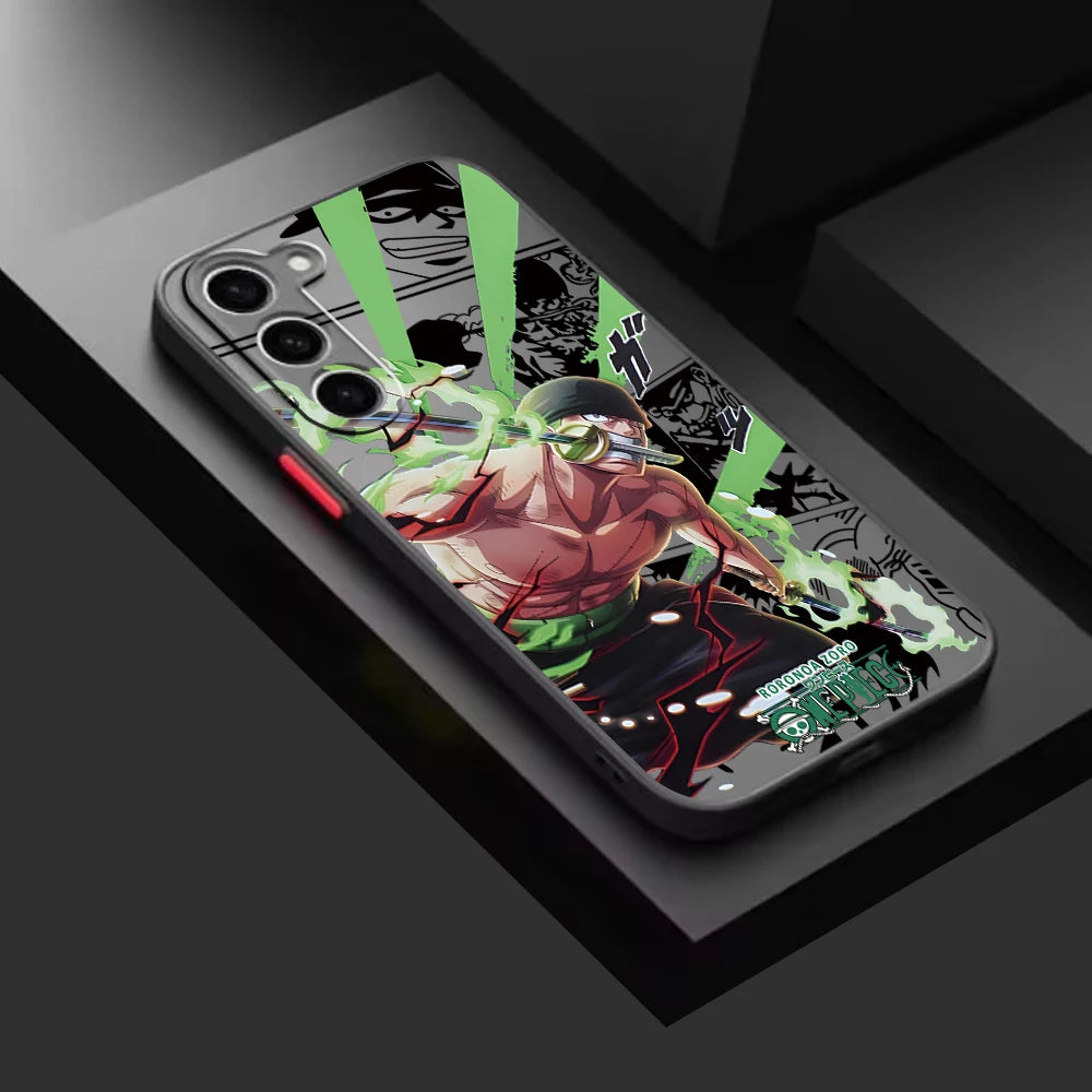 Cover Opaca Traslucida One Piece per Samsung Galaxy