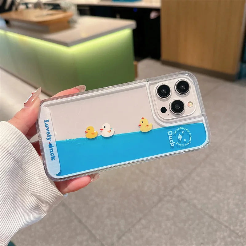 Custodia galleggiante a di anatra per iPhone