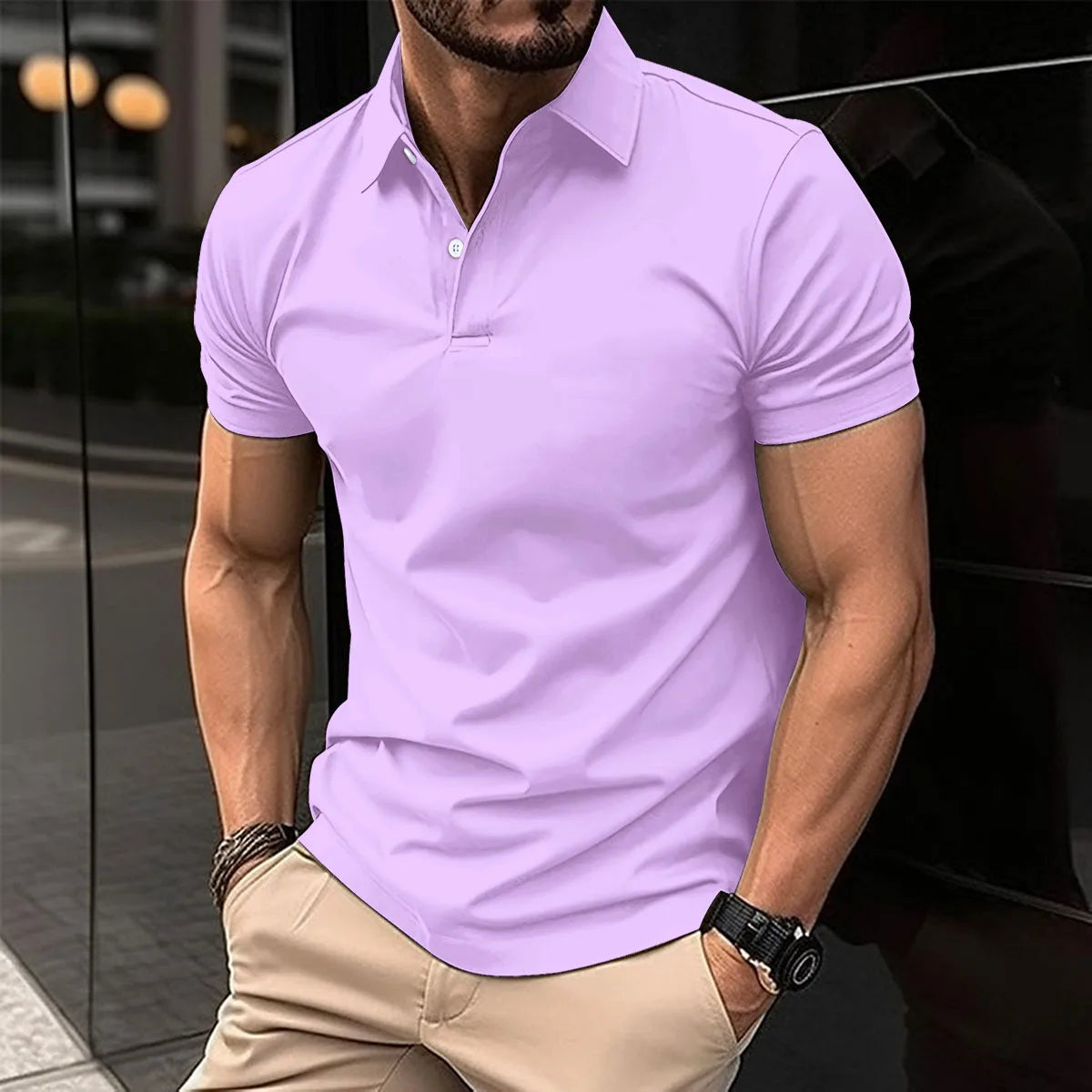 Polo Uomo Estiva Traspirante