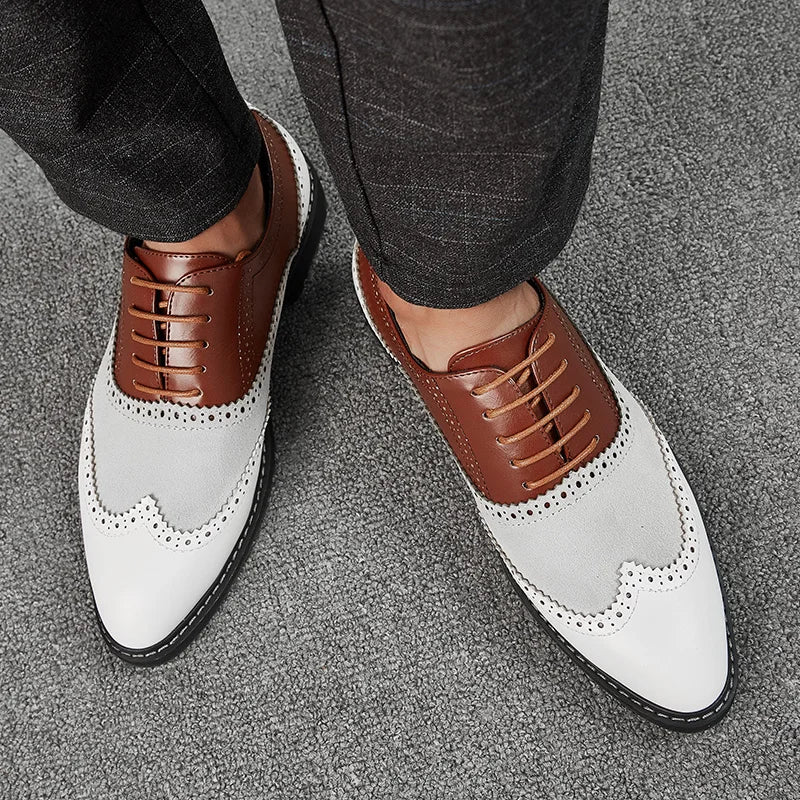 Scarpe Brogue da Uomo Eleganti