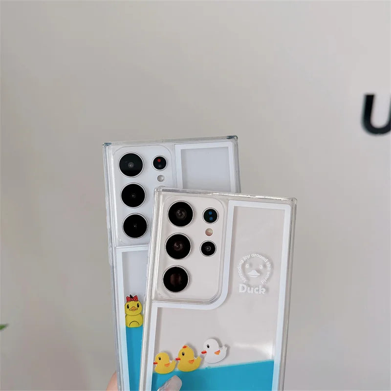 Floating Duck Case for Samsung S23