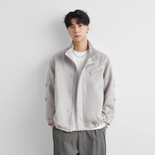Giacca Uomo Stile Baseball Oversize