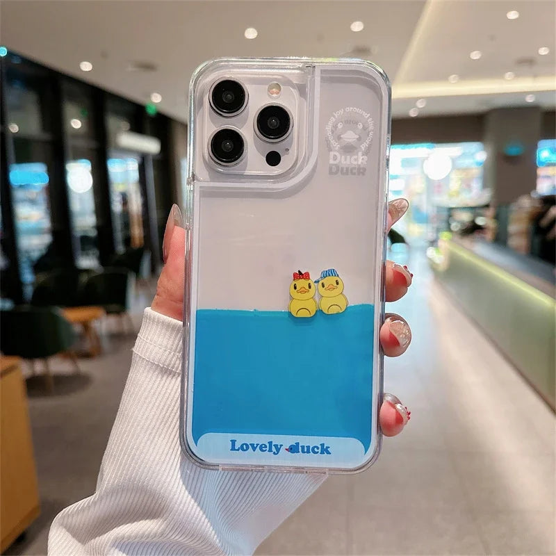 Custodia galleggiante a di anatra per iPhone