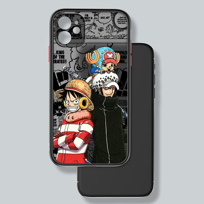 Cover Opaca Luffy per iPhone