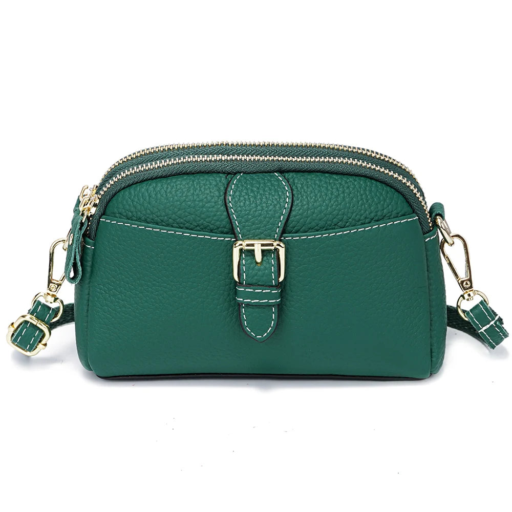 Pochette in Vera Pelle