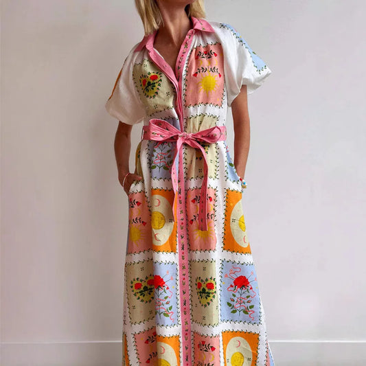 Vestito Estivo "Patchwork Solare"