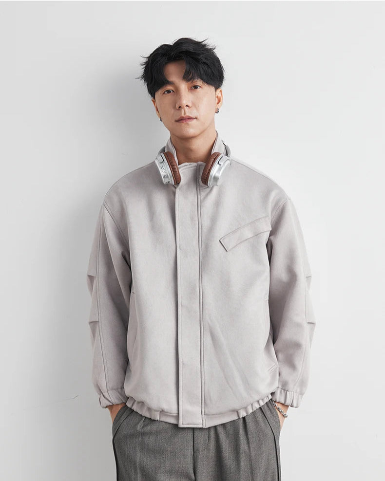 Giacca Uomo Stile Baseball Oversize