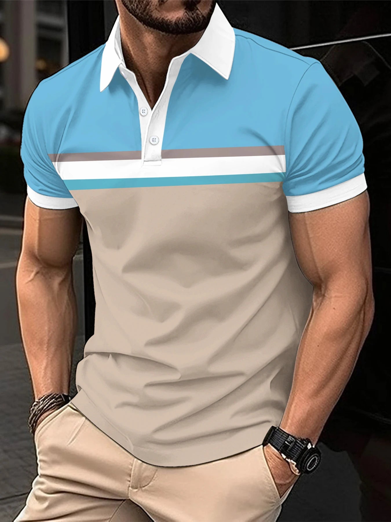 Polo Uomo a Righe