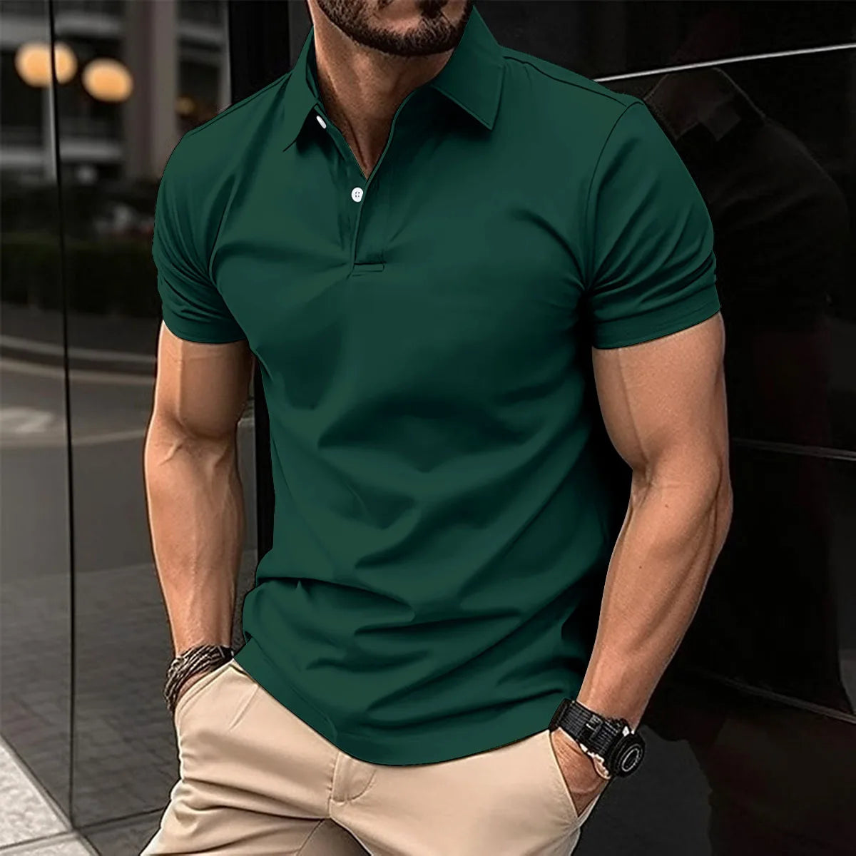 Polo Uomo Estiva Traspirante