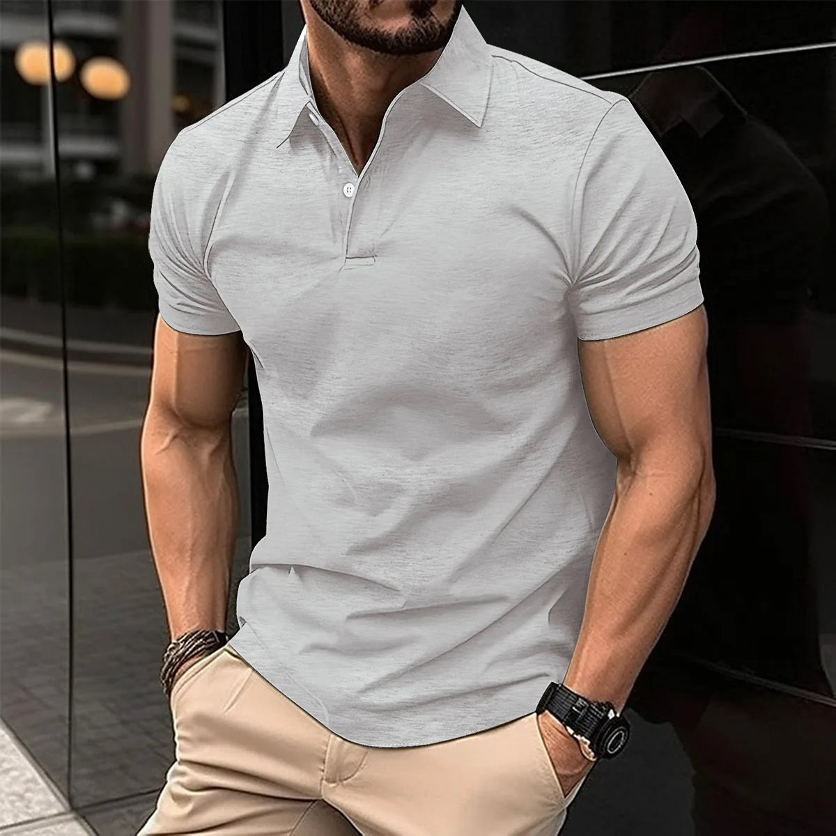 Polo Uomo Estiva Traspirante