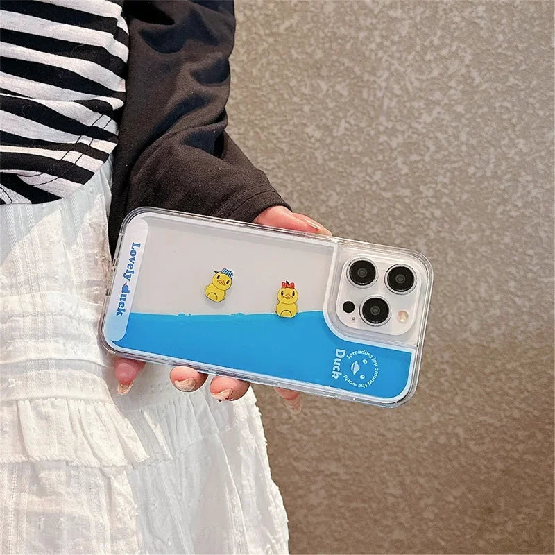 Custodia galleggiante a di anatra per iPhone
